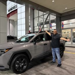 Me with my 2026 RAV4 Woodland Me with my 2026 RAV4 Woodland
