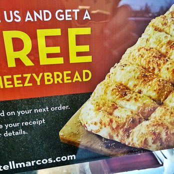 Marco's Pizza - a free cheesy bread - Pizza Near Me - Riverview, Michigan