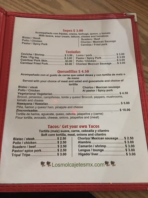 Menu photo 1 Los Molcajetes Mexican Restaurant Norwalk, CT Menu photo 1 Los Molcajetes Mexican Restaurant Norwalk, CT