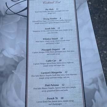 Carmen's Bistro & Bar - Affordable, delicious cocktails - Bars Near Me - Santa Rosa, California
