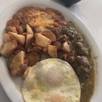 Ariana's Restaurant - Chile Verde & Eggs - American Near Me - Salinas, California
