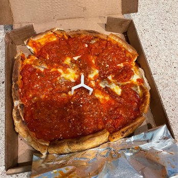 Rosati's Pizza - Pepperoni & Sausage deep dish. - Pizza Near Me - La Quinta, California Rosati's Pizza - Pepperoni & Sausage deep dish. - Pizza Near Me - La Quinta, California