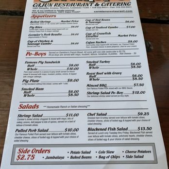 Cormier's Cajun Catering & Restaurant - menu - Cajun/Creole Near Me - Monroe, Louisiana Cormier's Cajun Catering & Restaurant - menu - Cajun/Creole Near Me - Monroe, Louisiana