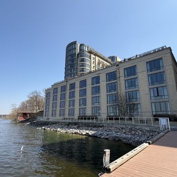 The Edgewater Hotel - View from the dock - Hotels Near Me - Madison, Wisconsin