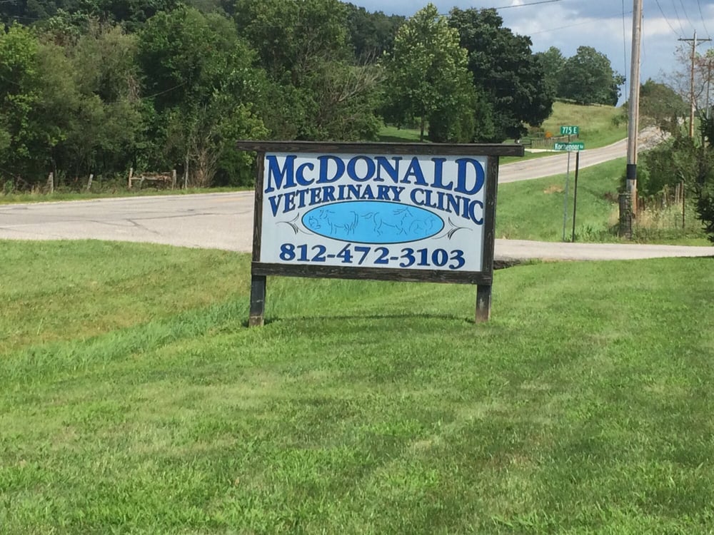 MCDONALD VETERINARY CLINIC Updated September 2024 7749 US150, Hardinsburg, Indiana