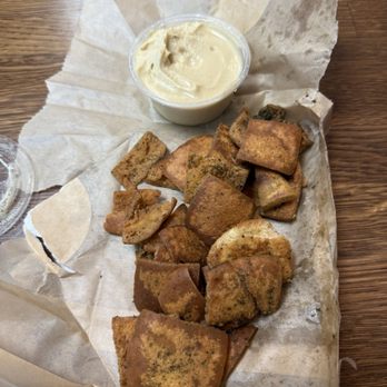 SAJJ Mediterranean - Pita chips and Hummus - Mediterranean Near Me - San Jose, California SAJJ Mediterranean - Pita chips and Hummus - Mediterranean Near Me - San Jose, California