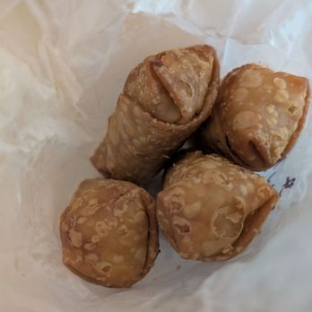 Sue’s Asian Cuisine - Shrimp Egg Rolls. Decently filled and flavorful. - Chinese Near Me - Berlin, Maryland Sue’s Asian Cuisine - Shrimp Egg Rolls. Decently filled and flavorful. - Chinese Near Me - Berlin, Maryland