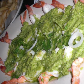 Ostioneria Michoacan - Shrimp in jalapeno salsa - Mexican Near Me - Houston, Texas