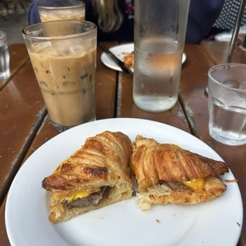 La Boulangerie - Sausage Egg & Cheese Croissant - Bakeries Near Me - New Orleans, Louisiana La Boulangerie - Sausage Egg & Cheese Croissant - Bakeries Near Me - New Orleans, Louisiana
