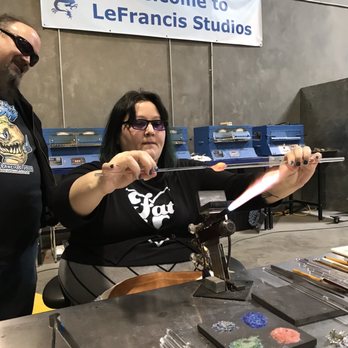 LeFrancis Studios - Looking serious and having a blast - Glass Blowing Near Me - Las Vegas, Nevada LeFrancis Studios - Looking serious and having a blast - Glass Blowing Near Me - Las Vegas, Nevada