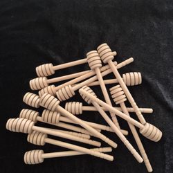 Anasca Honey Products - HONEY DIPPERS: Wood 6 inch (see wholesale and retail list for prices).
