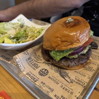 State Room  - State Room Burger with Mashed Avocado - Breweries Near Me - San Rafael, California