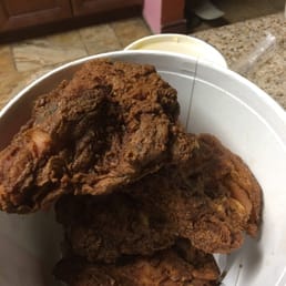 Burned chicken!