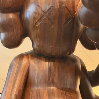Brooklyn Museum - KAWS is the artist. We have seen his work in Amsterdam too - Art Museums Near Me - Brooklyn, New York