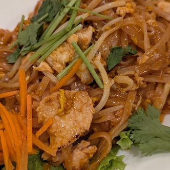 Jitlada - Pad Thai with chicken (not spicy) - Thai Near Me - Los Angeles, California