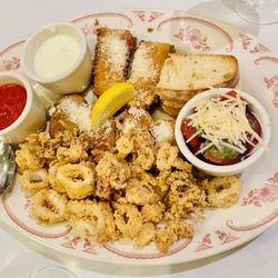 Maggiano's Little Italy - Bombalina (Crispy Zucchini Fritté, Calamari Fritté, Bruschetta & Mini Mozzarella)