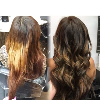 Duet - This is my first trip's before and after. I've since been back for another cut and color. Thank you Ashley!! - Hair Salons Near Me - San Diego, California