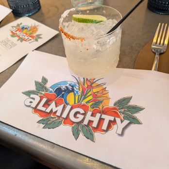 Almighty Bistro - House margarita - Gluten-Free Near Me - El Dorado Hills, California