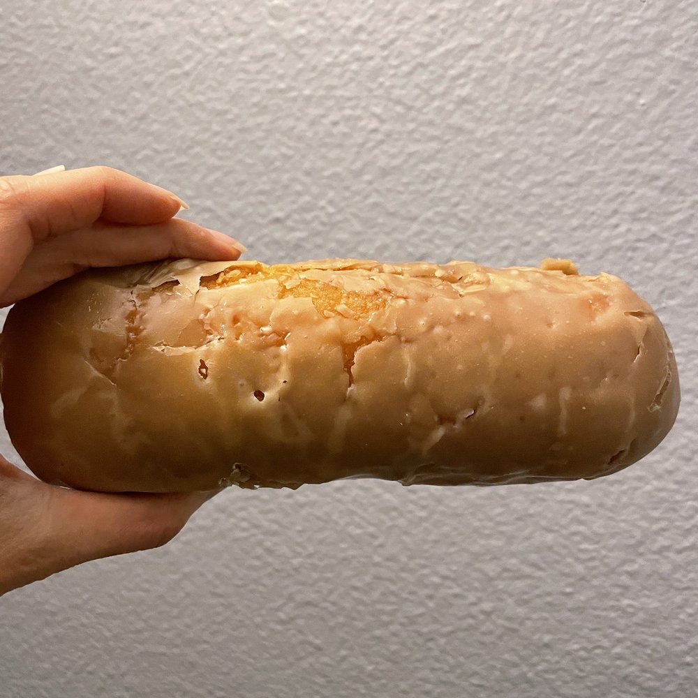 Maple bar donut