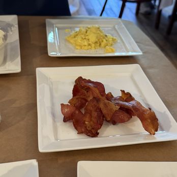 On The Way Cafe - Side of bacon and eggs - Breakfast & Brunch Near Me - Rye, New York On The Way Cafe - Side of bacon and eggs - Breakfast & Brunch Near Me - Rye, New York