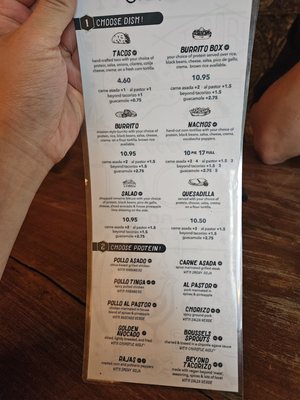 Menu photo 2 Tacoria Jersey City, NJ