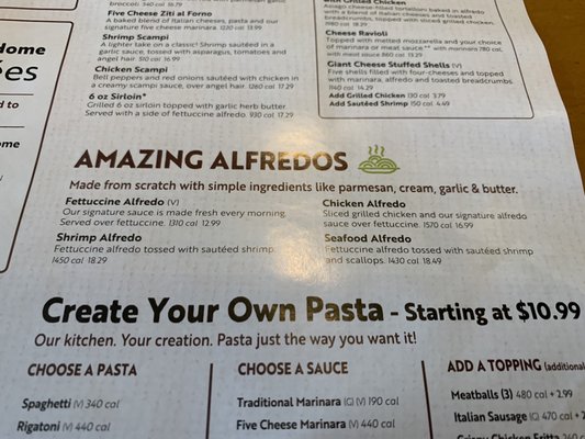 Menu photo 8 Olive Garden Italian Restaurant Lima, OH