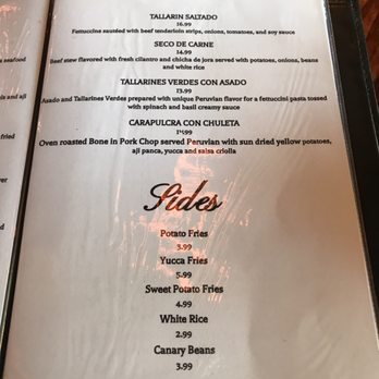 Lima Taverna - Menu - Peruvian Near Me - Plano, Texas