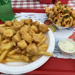 Fried Scallop Dinner