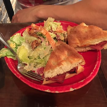 Brick & Tin - New Orleans sandwich with side salad - Sandwiches Near Me - Birmingham, Alabama Brick & Tin - New Orleans sandwich with side salad - Sandwiches Near Me - Birmingham, Alabama