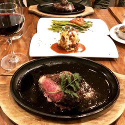 La Tour Restaurant & Bar - 14 oz Prime NY Strip*   2018 Paraduxx, Proprietary Red Blend, Napa Valley