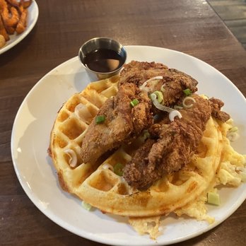 Friedman's - Chicken and Fried Chicken & Cheddar Waffle - Breakfast & Brunch Near Me - New York, New York Friedman's - Chicken and Fried Chicken & Cheddar Waffle - Breakfast & Brunch Near Me - New York, New York