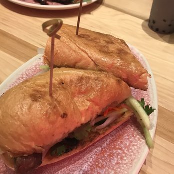 Pink Buddha - PORKCHOP Bahn Mi Sandwich - Chinese Near Me - El Cajon, California Pink Buddha - PORKCHOP Bahn Mi Sandwich - Chinese Near Me - El Cajon, California