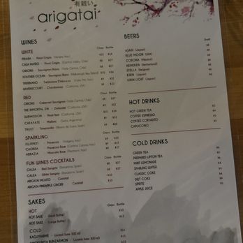 Arigatai Sushi - Menu - Japanese Near Me - North Miami, Florida