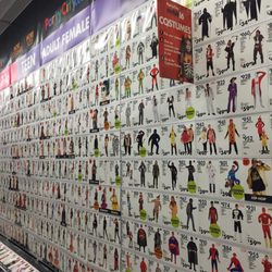 Party City - Costume wall!