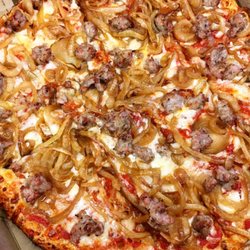 Giovanni's Home of Pizza - Sausage and caramelized onions