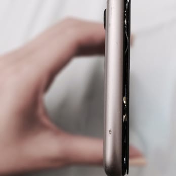 Joe iPhone Unlock & Repair Services - (Top view) The gap becomes wider... - Electronics Repair Near Me - Berkeley, California