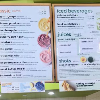 Jamba - Menu - Juice Bars & Smoothies Near Me - Redlands, California Jamba - Menu - Juice Bars & Smoothies Near Me - Redlands, California