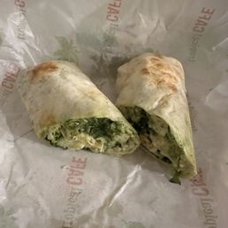 Chicken Caesar wrap no tomato