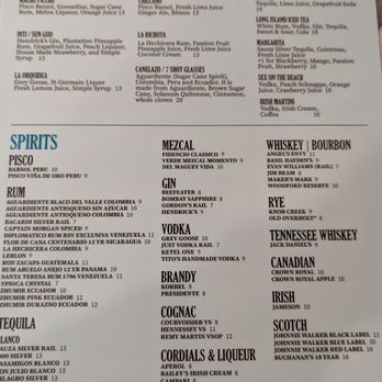 Los Andes Latin Bistro - drink menu - Colombian Near Me - Minneapolis, Minnesota Los Andes Latin Bistro - drink menu - Colombian Near Me - Minneapolis, Minnesota