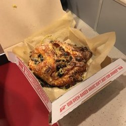 Domino's Pizza - Supposed to be a bread bowl lol awful..