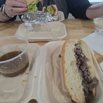 Sofias Restaurant - This is the French dip and BLT. - Comfort Food Near Me - Anchorage, Alaska