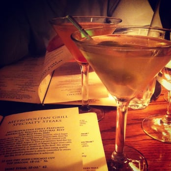 Metropolitan Grill - Extra dirty martini with blue cheese stuffed olives - American Near Me - Seattle, Washington Metropolitan Grill - Extra dirty martini with blue cheese stuffed olives - American Near Me - Seattle, Washington