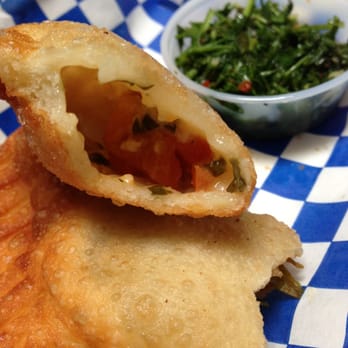 Piaggio Gaucho On Wheels - Chicken and caprese empanadas. - Argentine Near Me