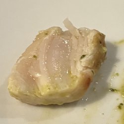 110 Grill - Raw grilled chicken..