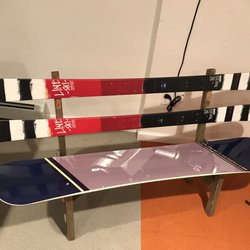Pedigree Ski Shop - Thanks Pedigree for giving us your extra equipment. We've put those Line Twin Tips to good use!