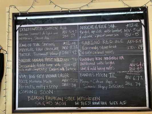 Menu photo 2 Bunkhouse Brewery Bozeman, MT Menu photo 2 Bunkhouse Brewery Bozeman, MT