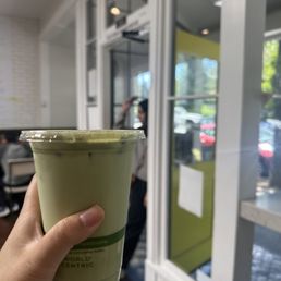 Iced Matcha latte