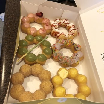 Mochinut - Seattle - Half Dozen Premium Mochi Donuts including flavors like mango, churro, ube, and matcha. - Donuts Near Me - Seattle, Washington
