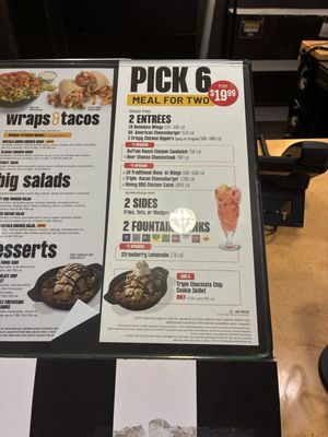 Menu photo 3 Buffalo Wild Wings Coral Springs, FL