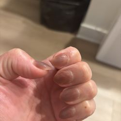 Lotus Day Spa & Nails - This is not builder gel. They lied: it's Poly gel and it took over 2 hours to remove.